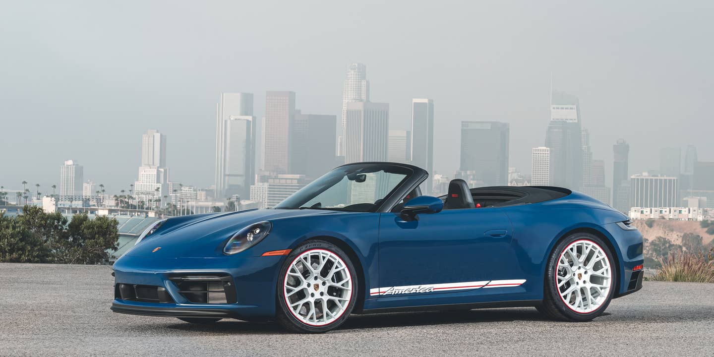 Porsche 911 Carrera GTS Cabrio ‘America Edition’ Unveiled: Red, White, and Blue Included