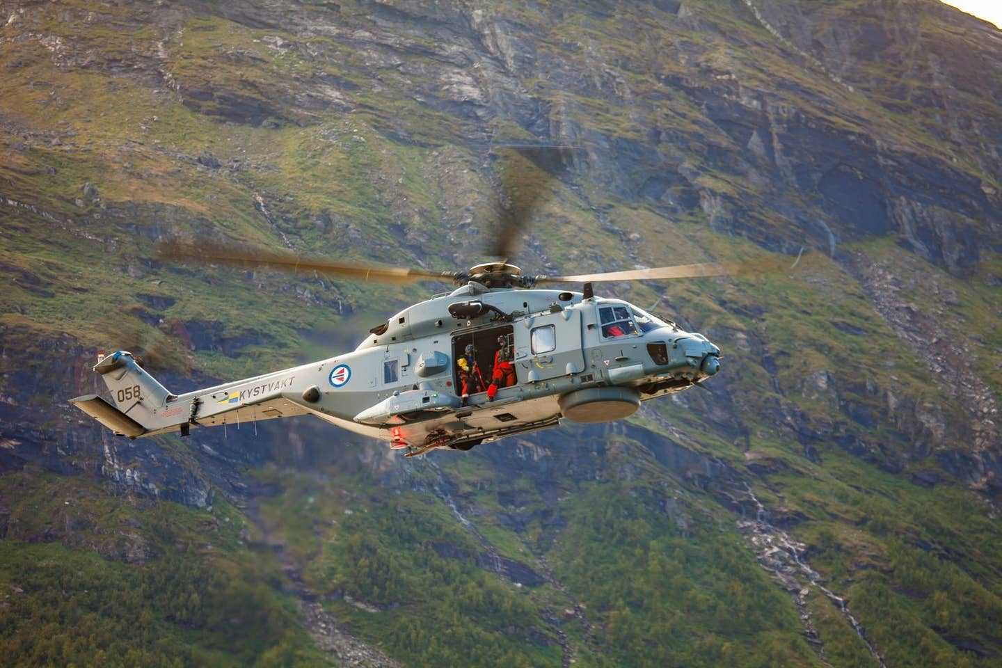 Norway's NH90 fleet averages 700 flight hours per year, far short of the 3,900 hours required. <em>NHI</em>