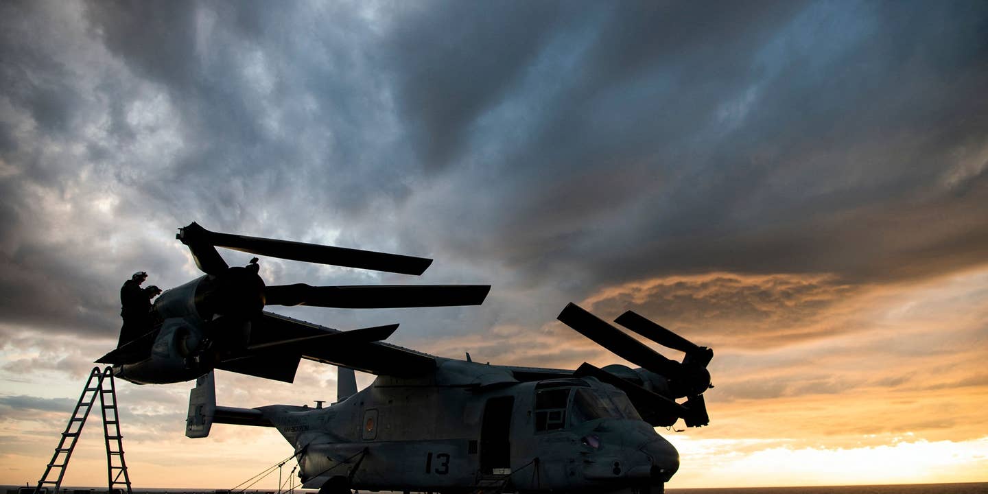 Marine Corps Identifies Five Killed In Southern California MV-22 Osprey Crash
