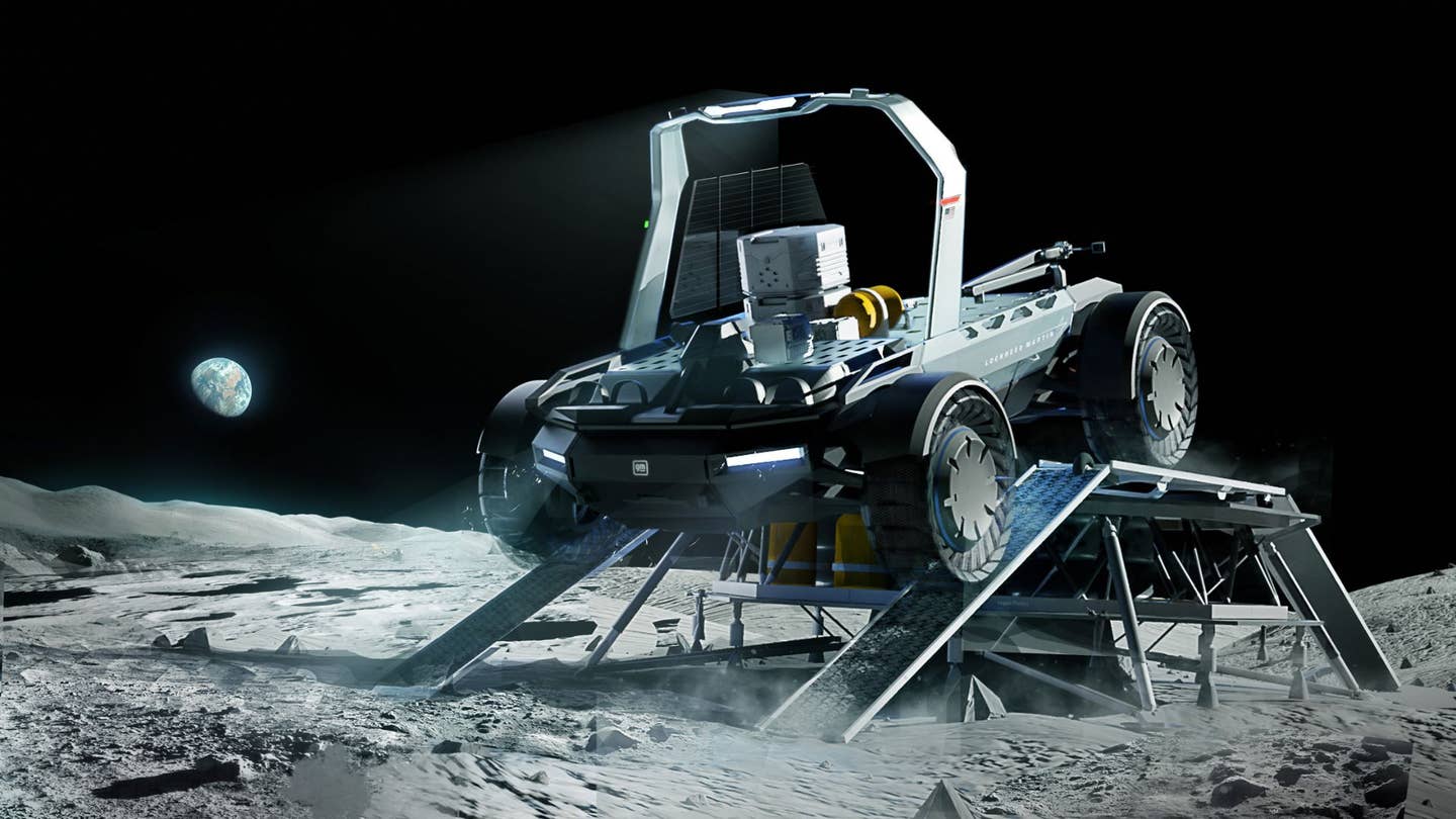 moon rover vehicle