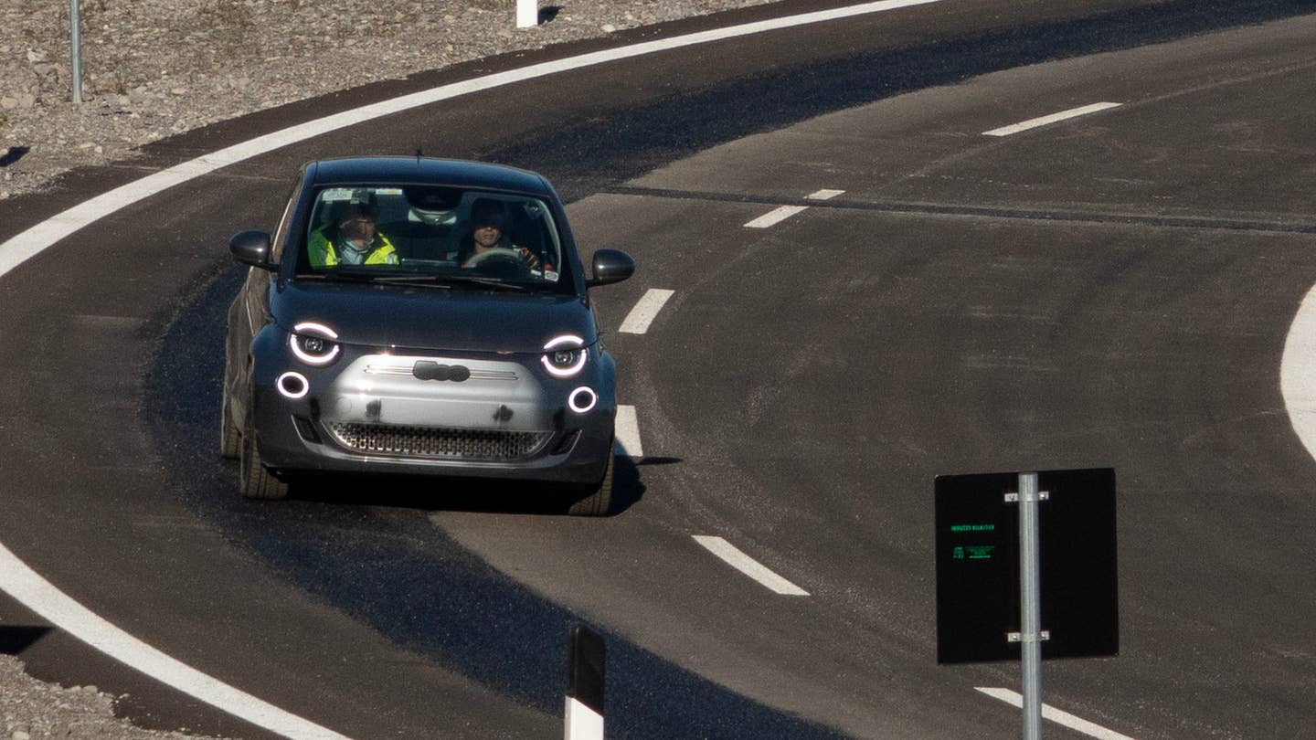 This Fiat 500 EV Prototype Can Drive Without Using Its Battery