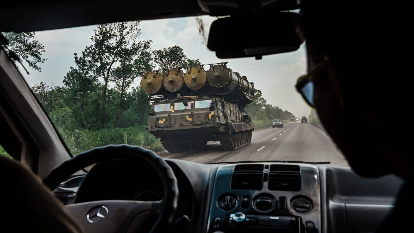 Ukraine Situation Report: Rare Ukrainian S-300V SAM System Appears In Donbas