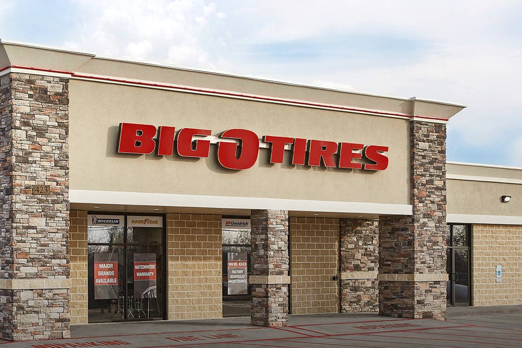 Big O Tires, one of the chains partnered with EasyPay Finance | Twitter, @bigotires