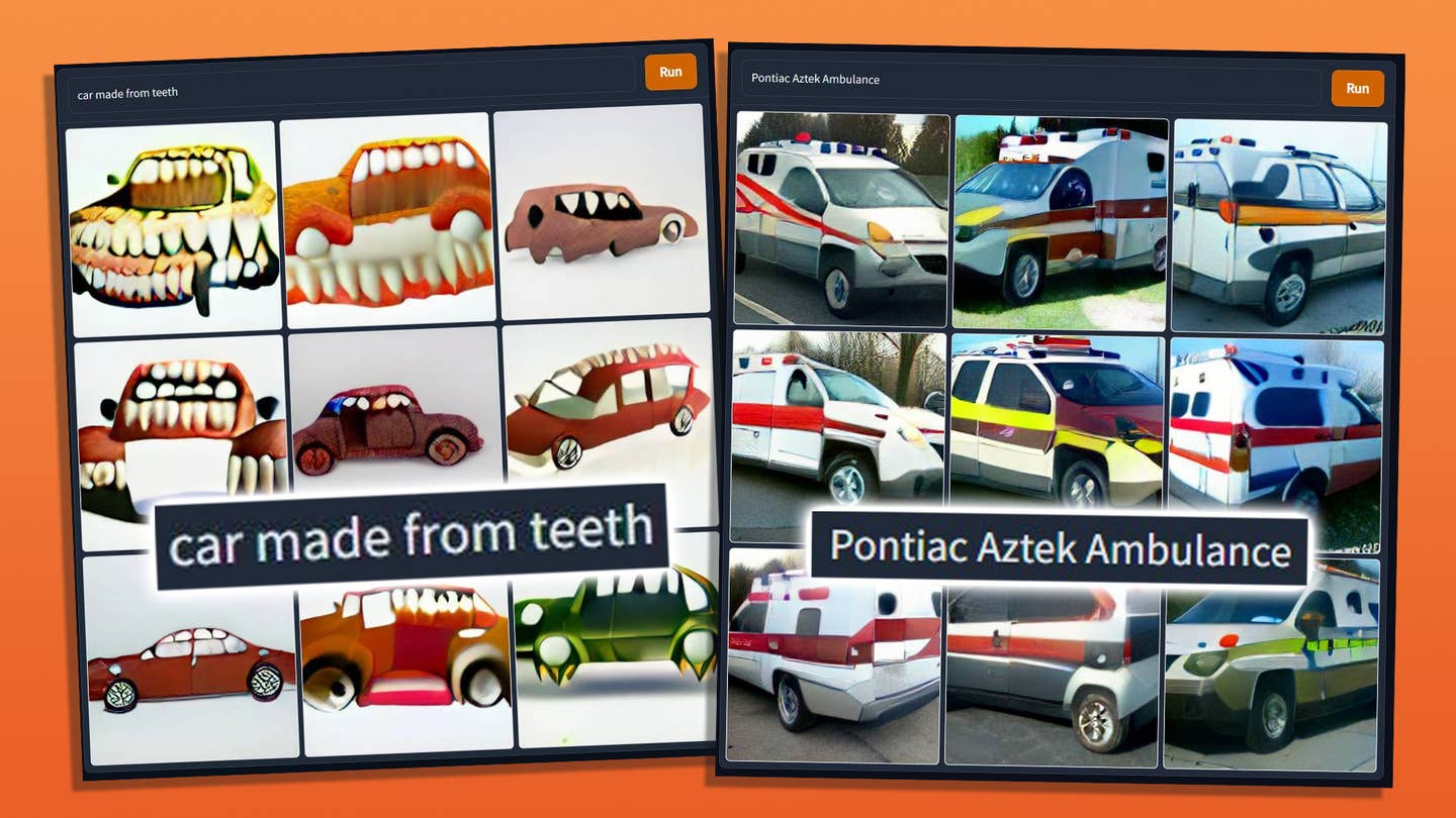 We Made the Dall-E AI Image Generator Make Some Cars. Here Are the Bizarre Results