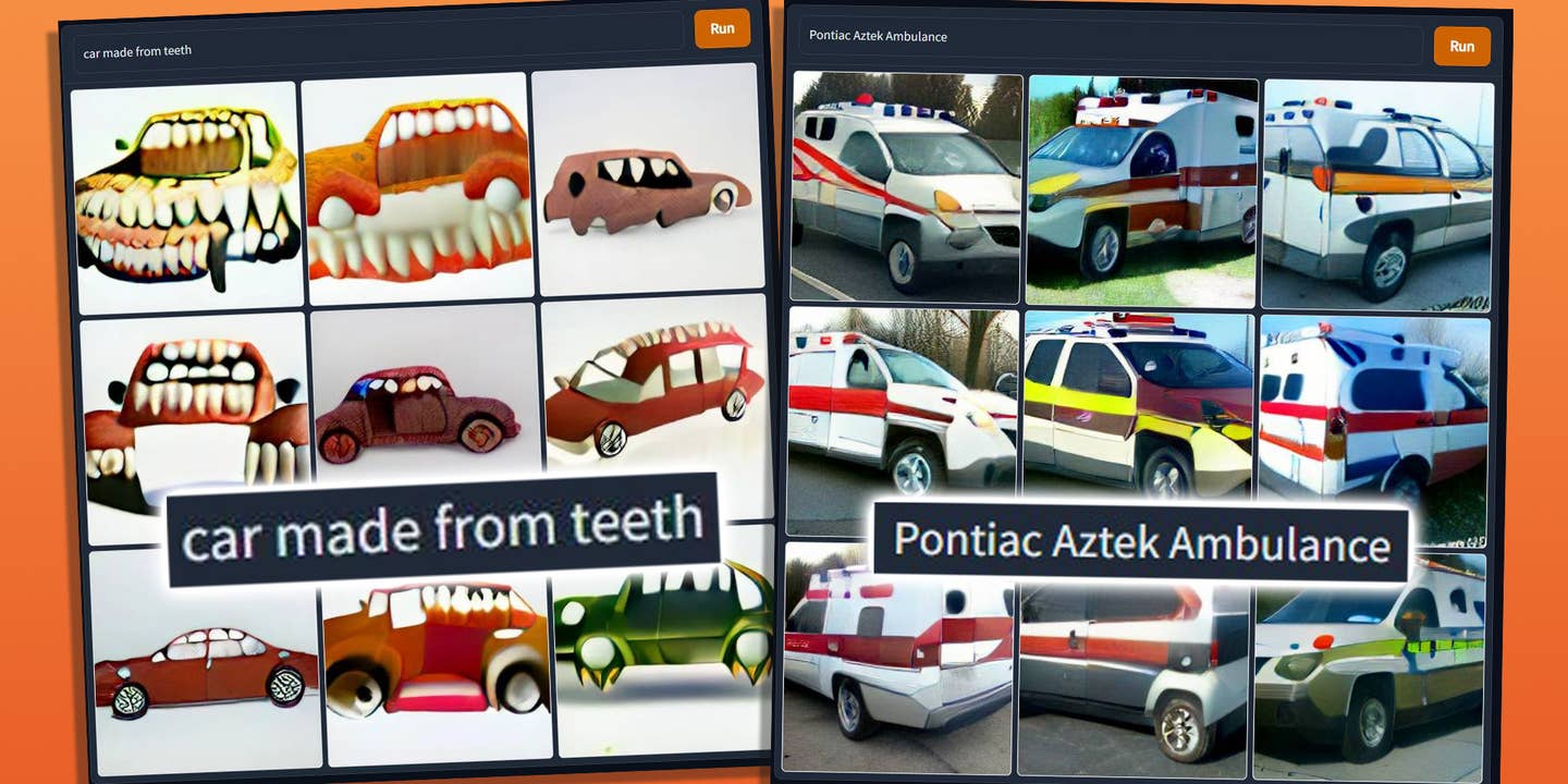 We Made the Dall-E AI Image Generator Make Some Cars. Here Are the Bizarre Results