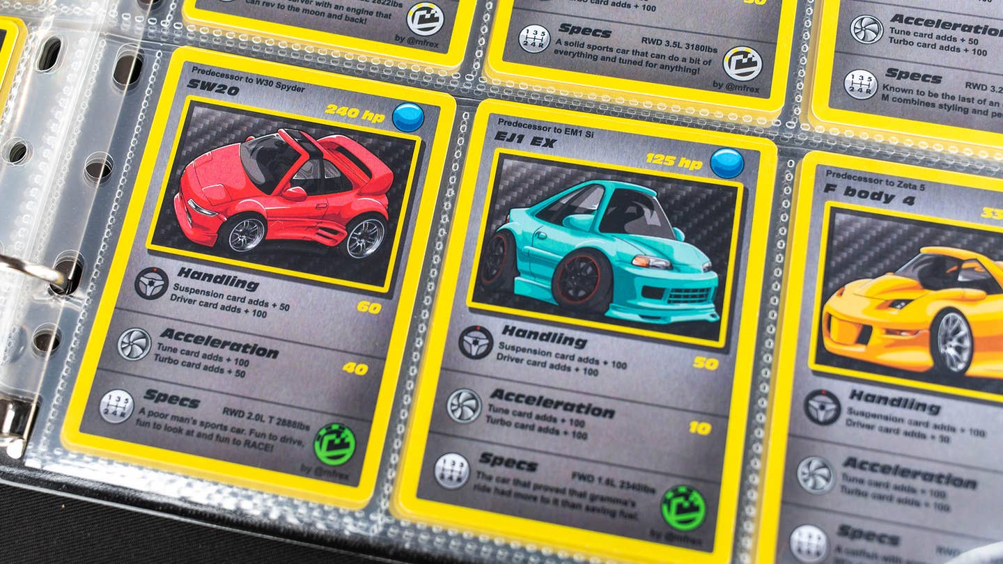 I Found This Pokémon-Like Card Game at Formula Drift and I’m Obsessed