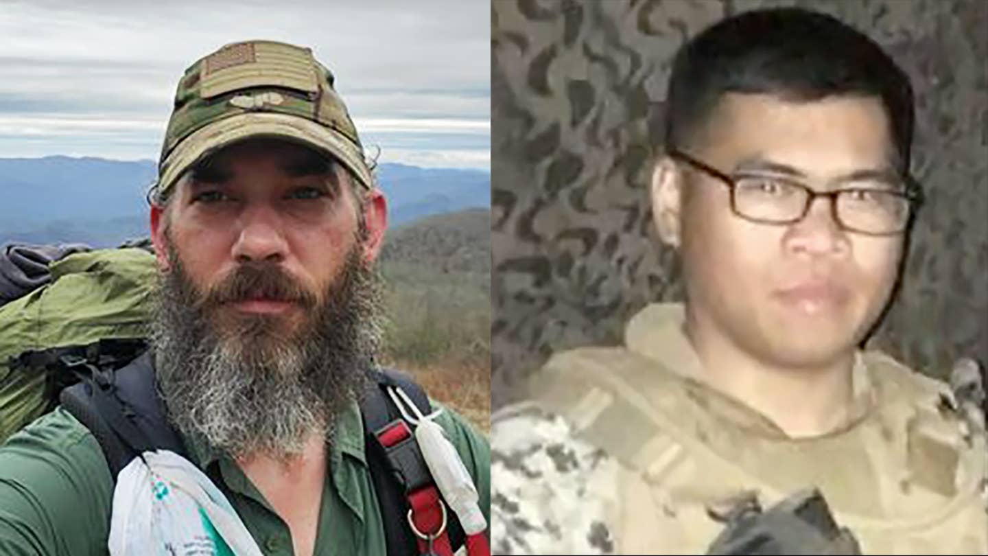 Alexander Drueke (left) and Andy Tai Huynh are Americans who fought against Russians in Ukraine and are now missing and feared captured.