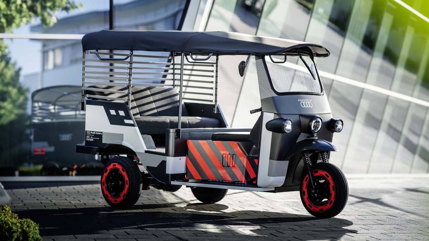 Audi E-Tron Batteries Are Finding Second Lives in Electric Tuk-Tuks