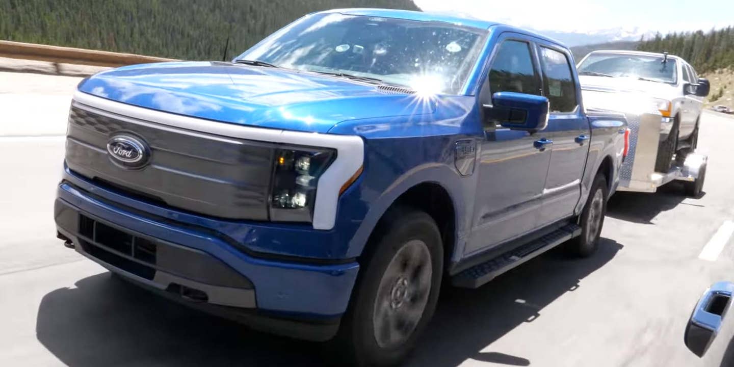 Real-World Towing Test Shows How a Ford F-150 Lightning Handles 9,600 lbs in the Rockies