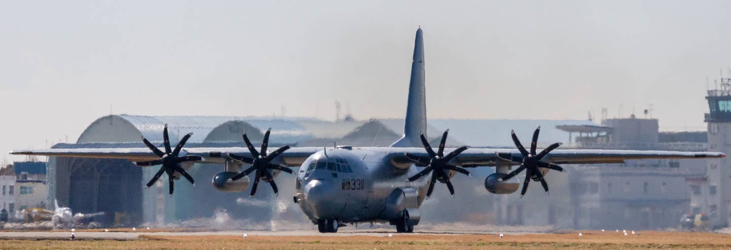 GAO found that the Navy's KC-130T Hercules aerial refueler had one of the worst mission capable rates of the aircraft it reviewed. (Photo by Damon Coulter/SOPA Images/LightRocket via Getty Images)
