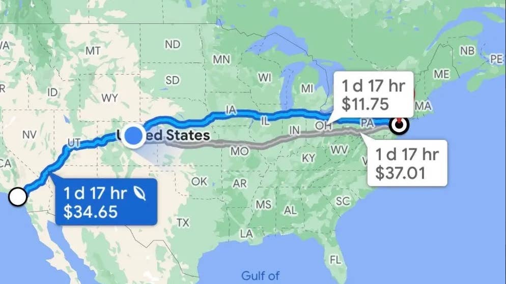 Google Maps Toll Price