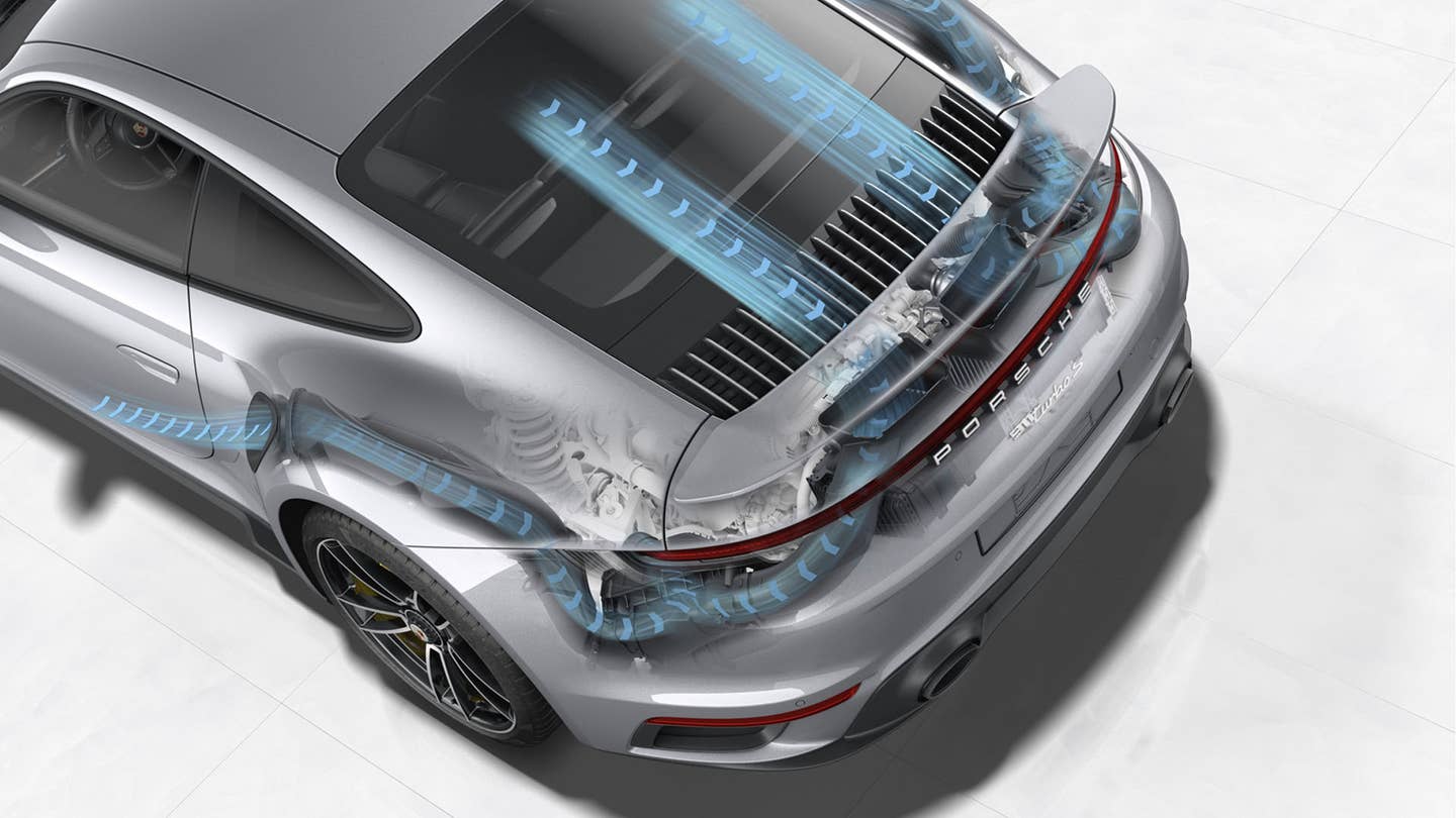 Porsche Wants to Cool its Hybrids’ Batteries With Electric Turbos
