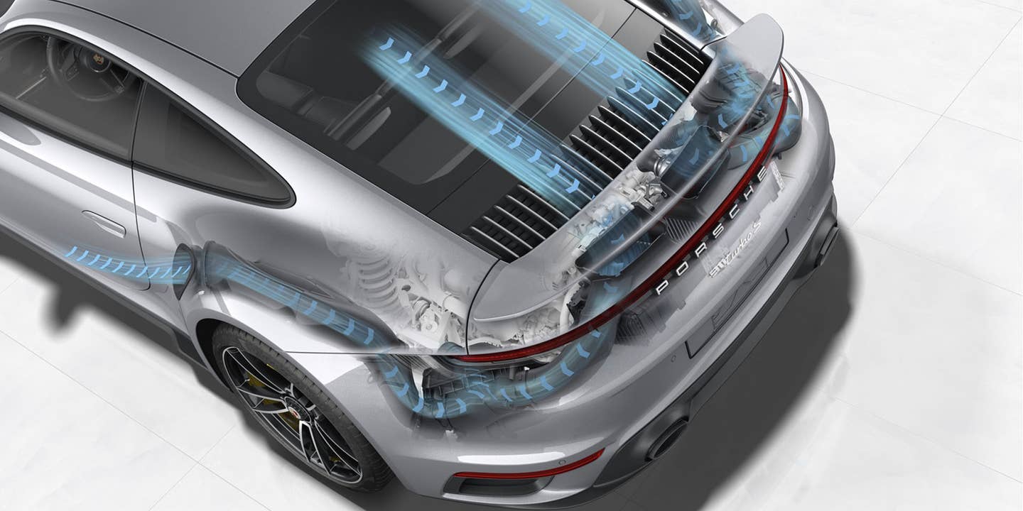 Porsche Wants to Cool its Hybrids’ Batteries With Electric Turbos