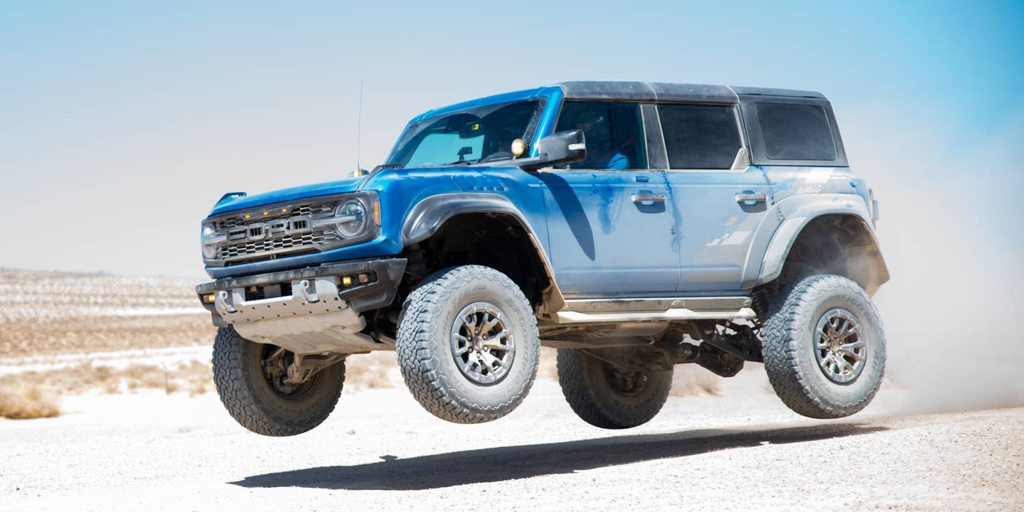 The Ford Bronco Raptor’s Front Suspension Is Tough Enough. Here’s How