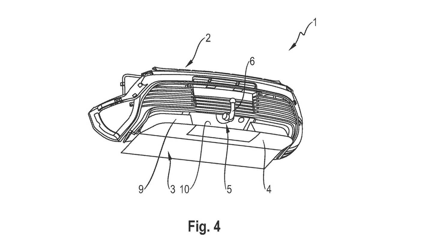 Porsche Patents Active Aero Diffuser for Tow Hitches on Future SUVs