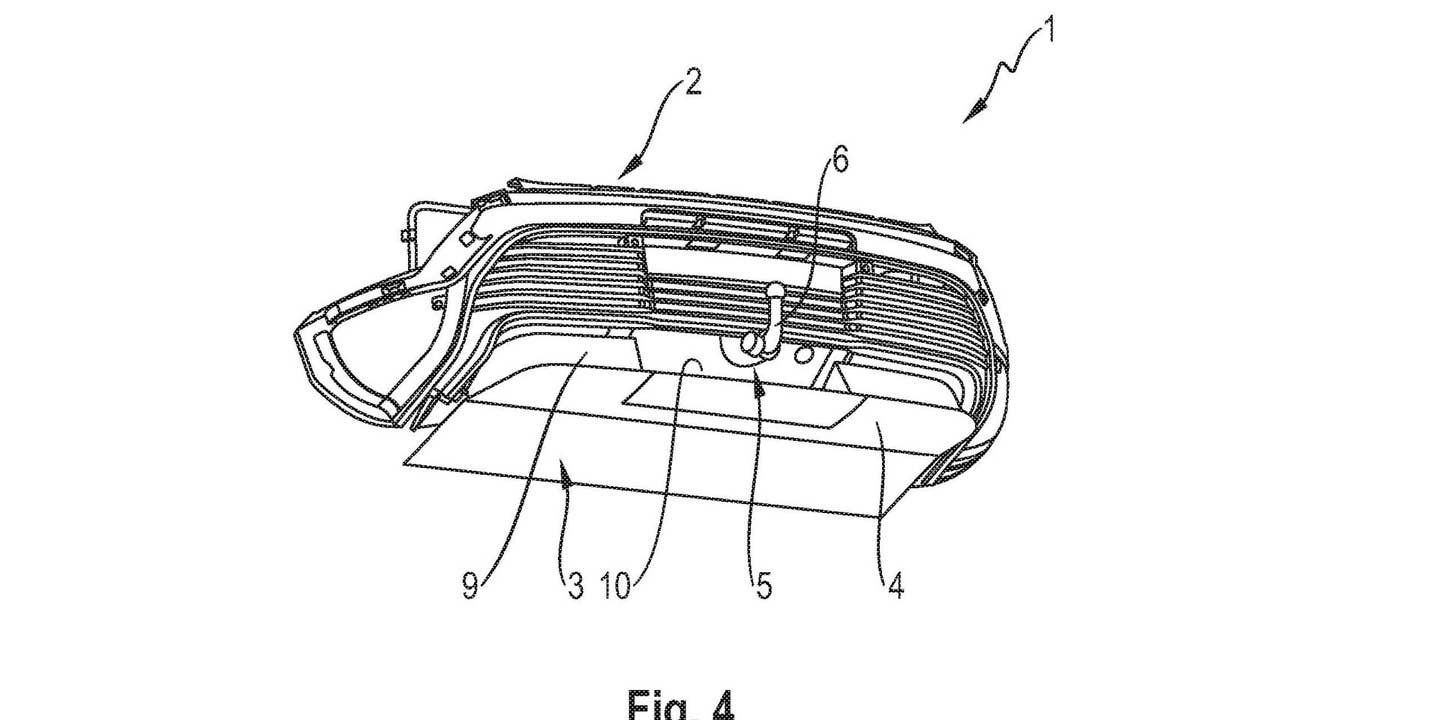 Porsche Patents Active Aero Diffuser for Tow Hitches on Future SUVs