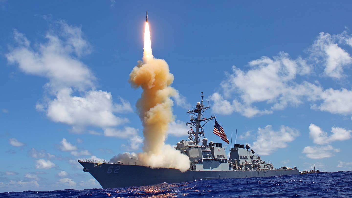 SM-6 Missile Used To Strike Frigate During Massive Sinking Exercise In Pacific