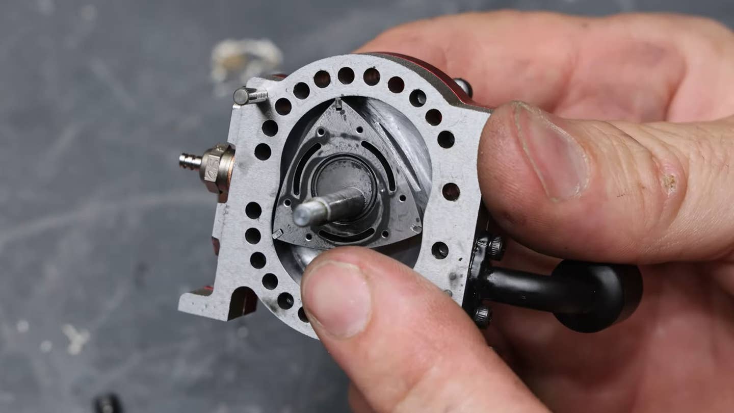 The world's smallest rotary engine.