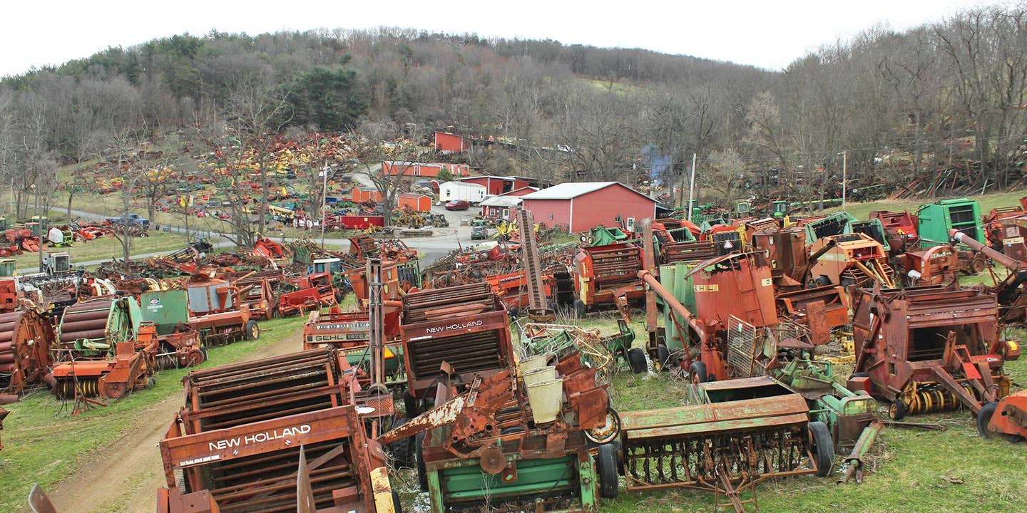 This Vast Farm Salvage Yard in the Middle of Nowhere Saves Farmers with Hard-to-Find Parts