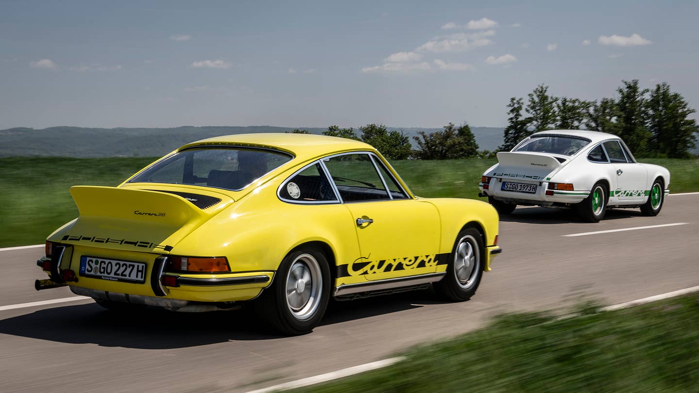 How the 1972 Porsche 911 Carrera RS 2.7 and Its Ducktail Made History