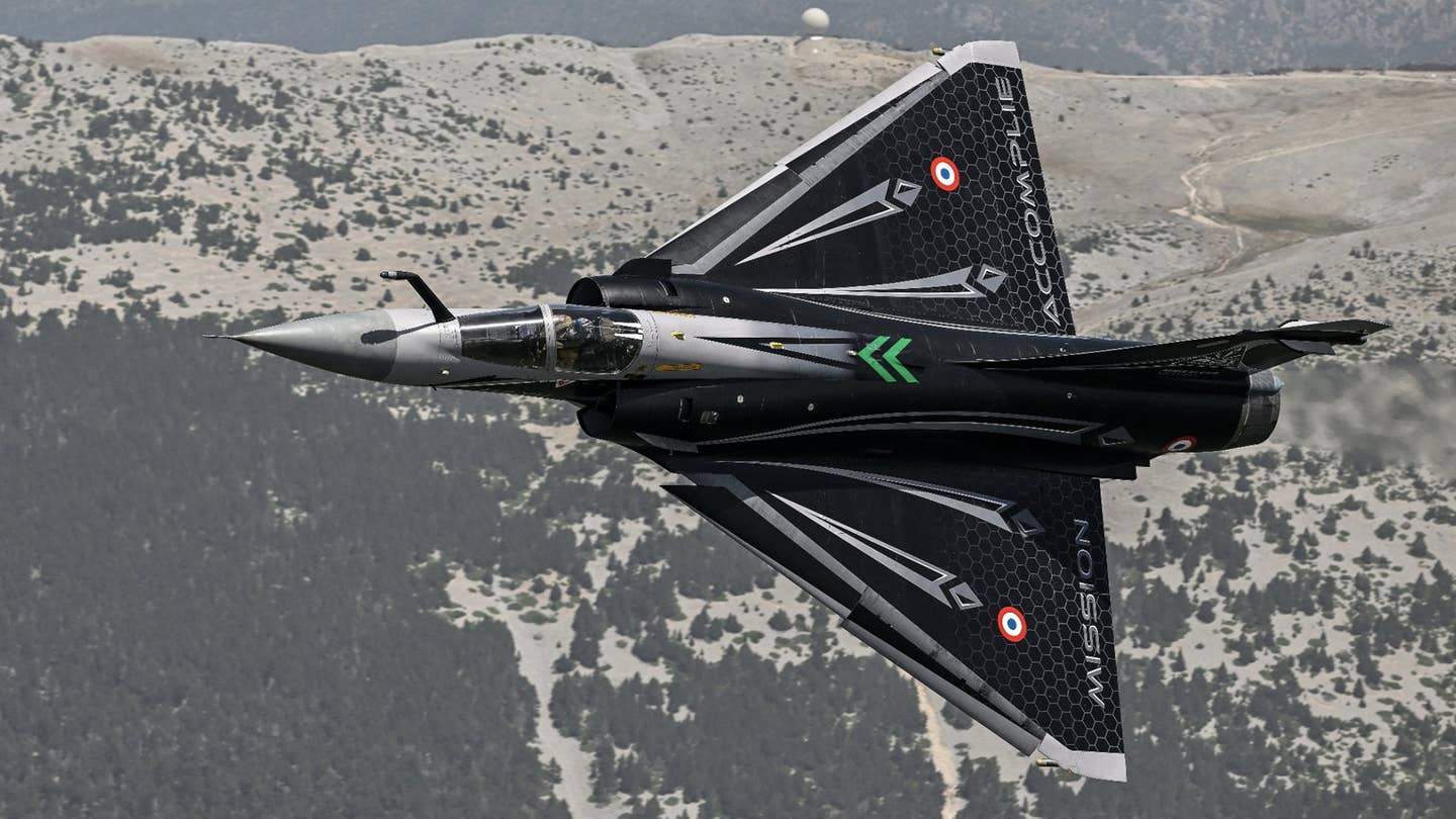France Bids Its Classic Mirage 2000C Fighter Jet Adieu