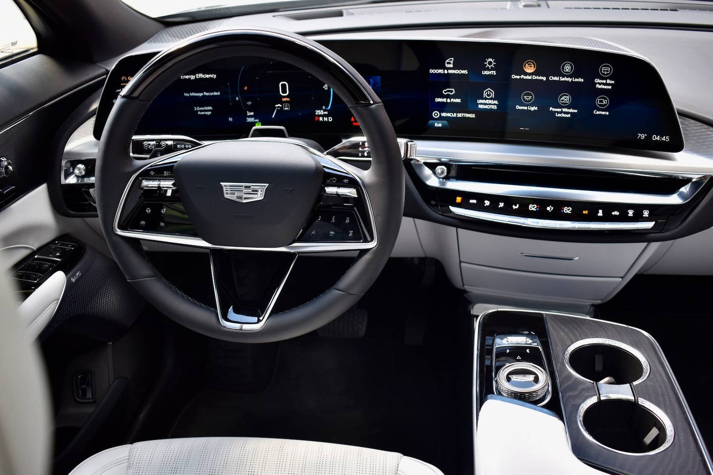 2023 Cadillac Lyriq Debut Edition cockpit | James Gilboy