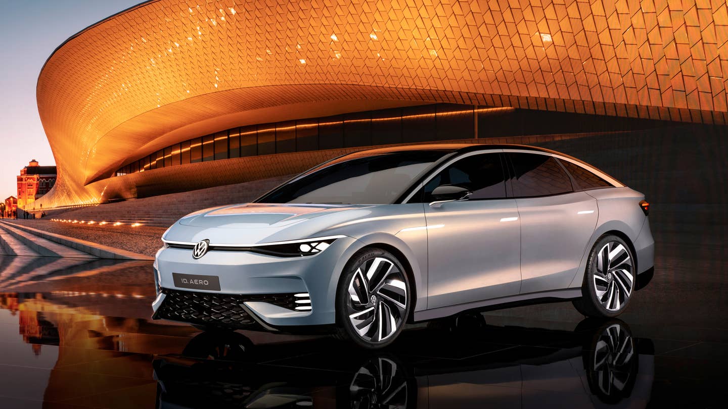 Volkswagen ID.Aero EV Concept Is the Future Of Stylish VW Cars Coming to US