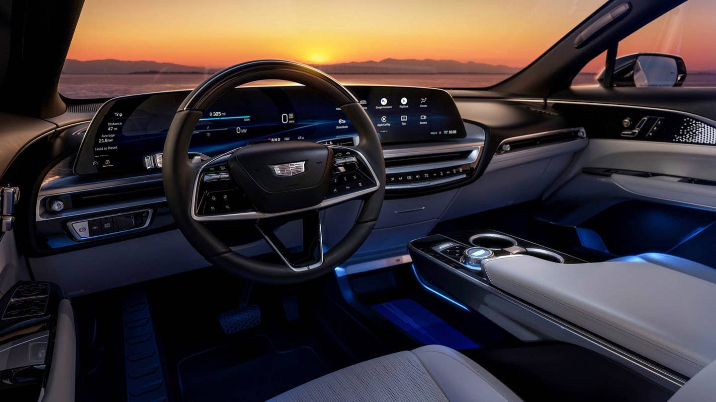 2023 Cadillac Lyriq Interior Uses Nothing From GM’s Parts Bin