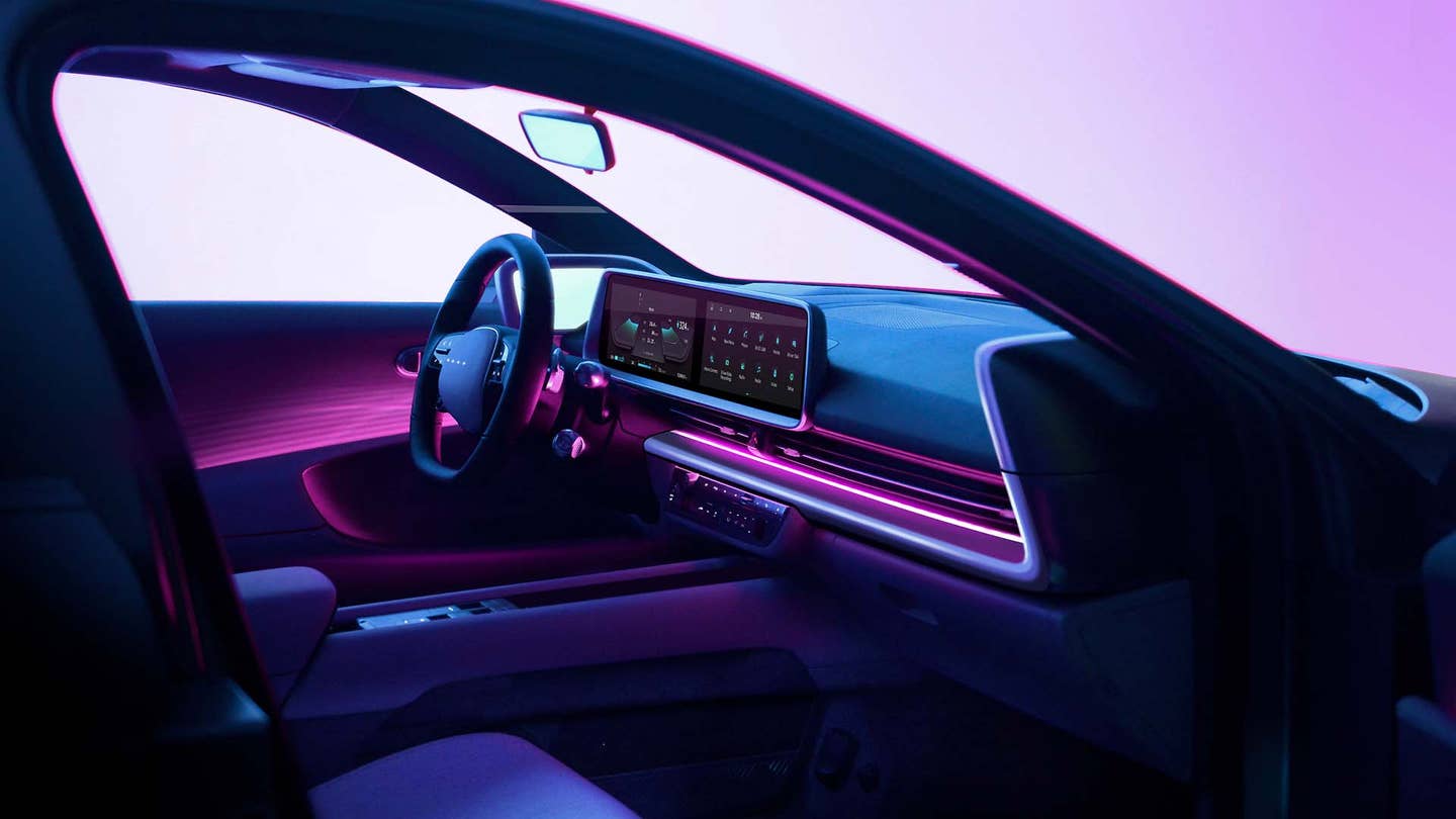 Hyundai Ioniq 6 Interior Is a Cyberpunk Synthwave Dreamscape and I’m Here for It