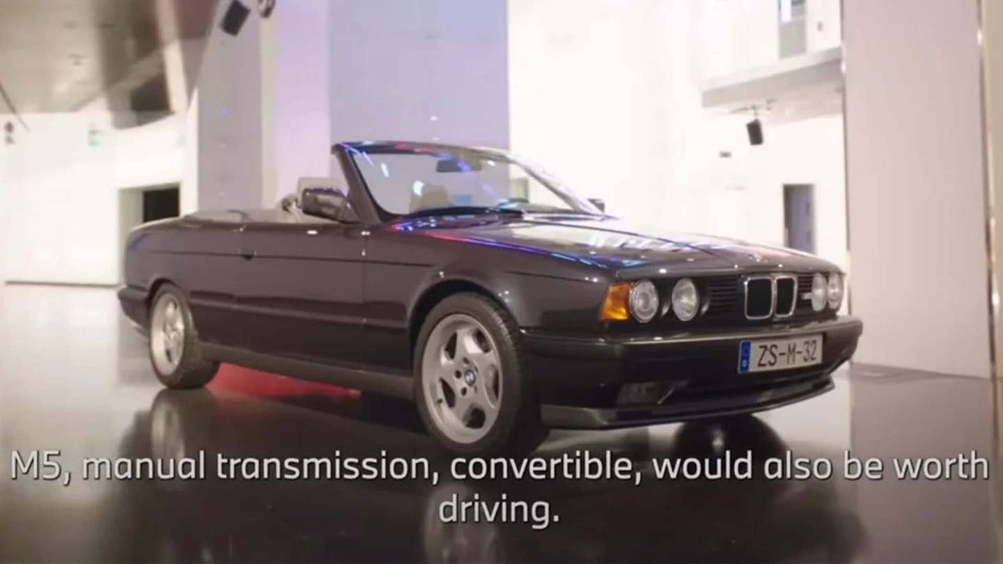 Inside BMW’s Secret Toy Chest: A V12 Z3 and an E34 M5 Convertible