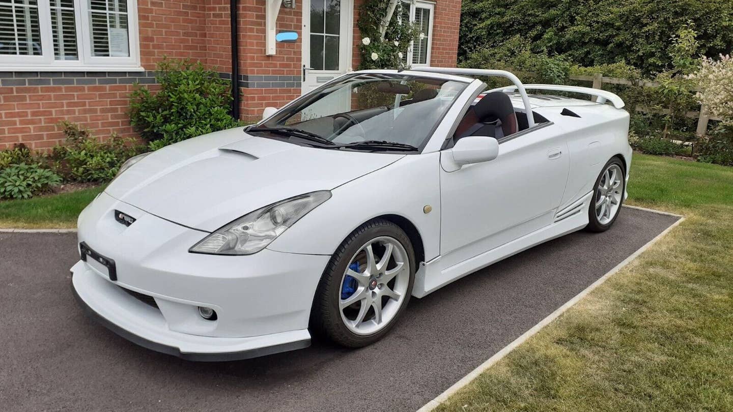 Mid-engined Toyota Celica