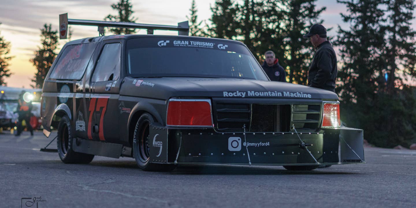 This Ford Bronco ‘Bronczilla’ Race Truck Shows Why Pikes Peak Is Still Great
