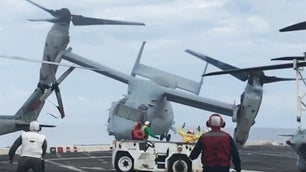 Harrowing Video Of Deadly 2017 MV-22 Osprey Crash Emerges