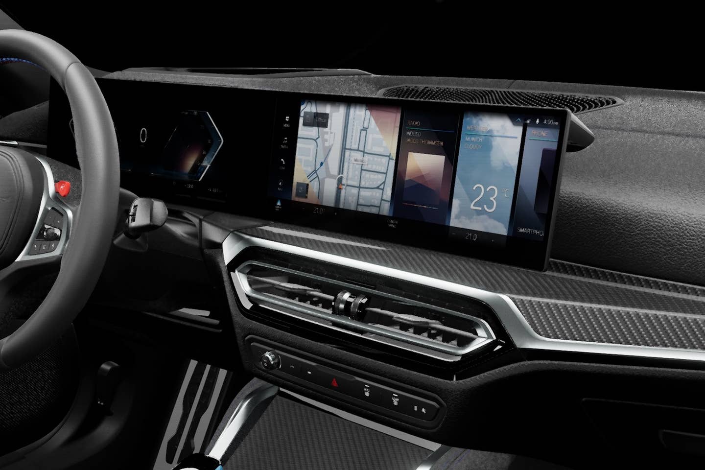 2022 BMW i4 infotainment system | BMW