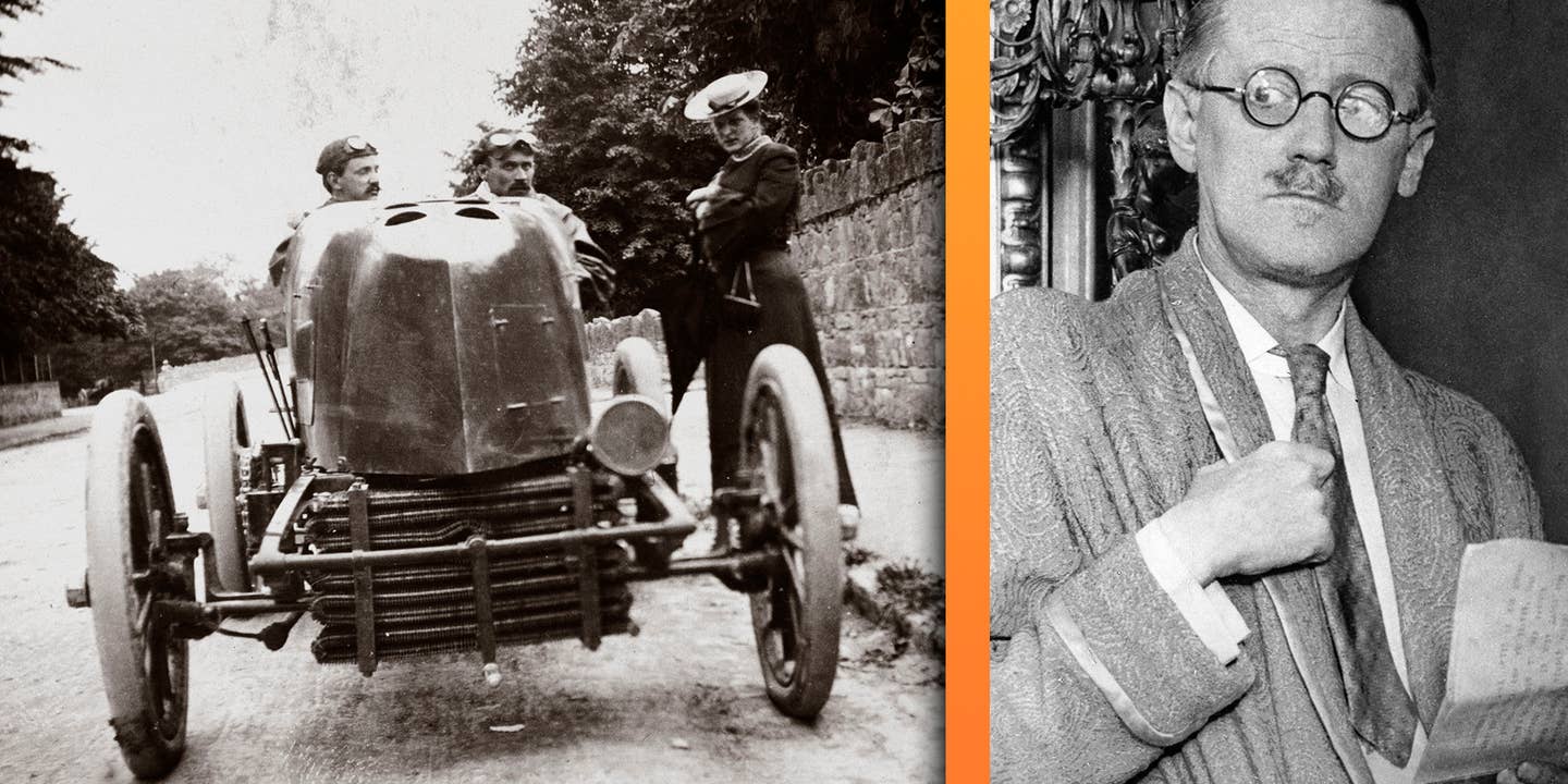 Read James Joyce’s Only Piece of Car Writing: ‘The Motor Derby’ from 1903