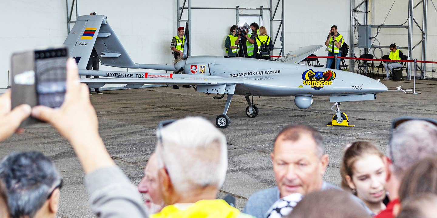 Ukraine Situation Report: Lithuania’s Crowdfunded TB2 Drone Heads To The Fight
