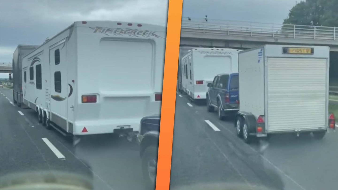 This Sketchy Triple Tow Gone Viral Is Actually Almost Legal