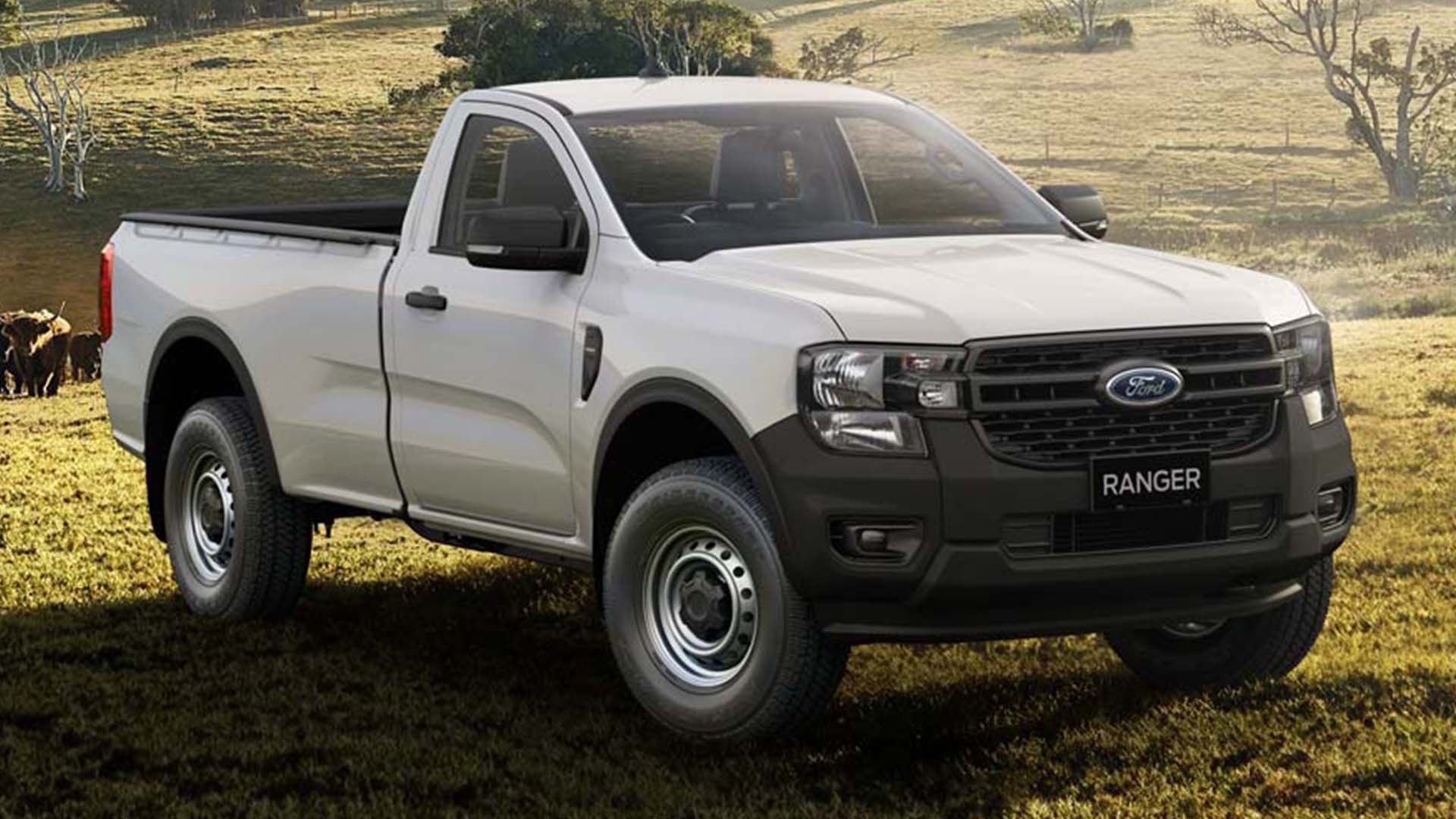 New Ford Ranger single cabs to hit the ground in March
