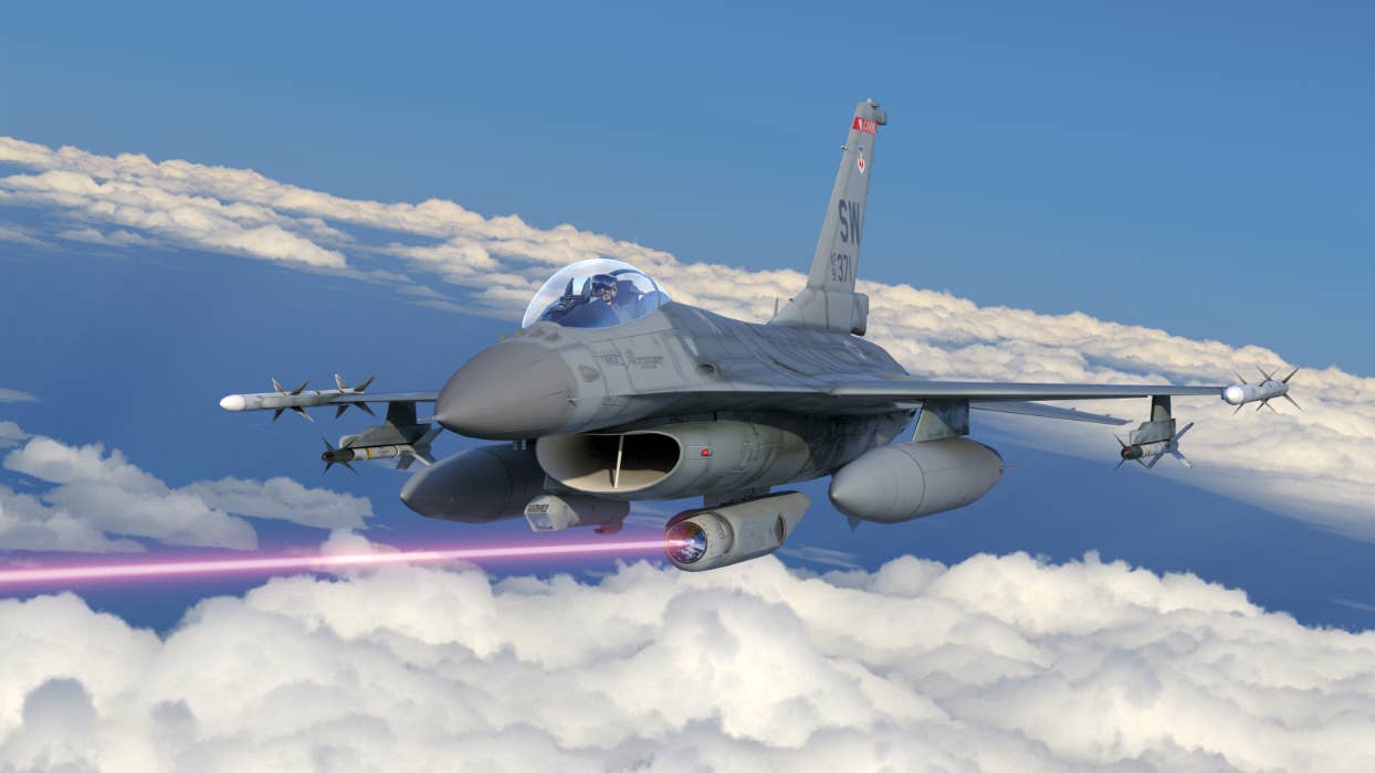 First Laser Weapon For A Fighter Delivered To The Air Force