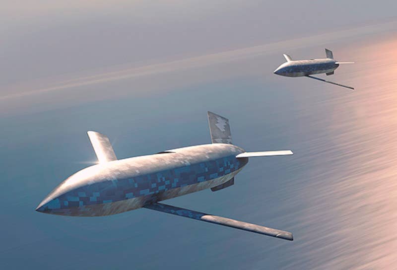 CMMTs depicting the still rendering with single air intakes. <em>Lockheed Martin Skunk Works</em>