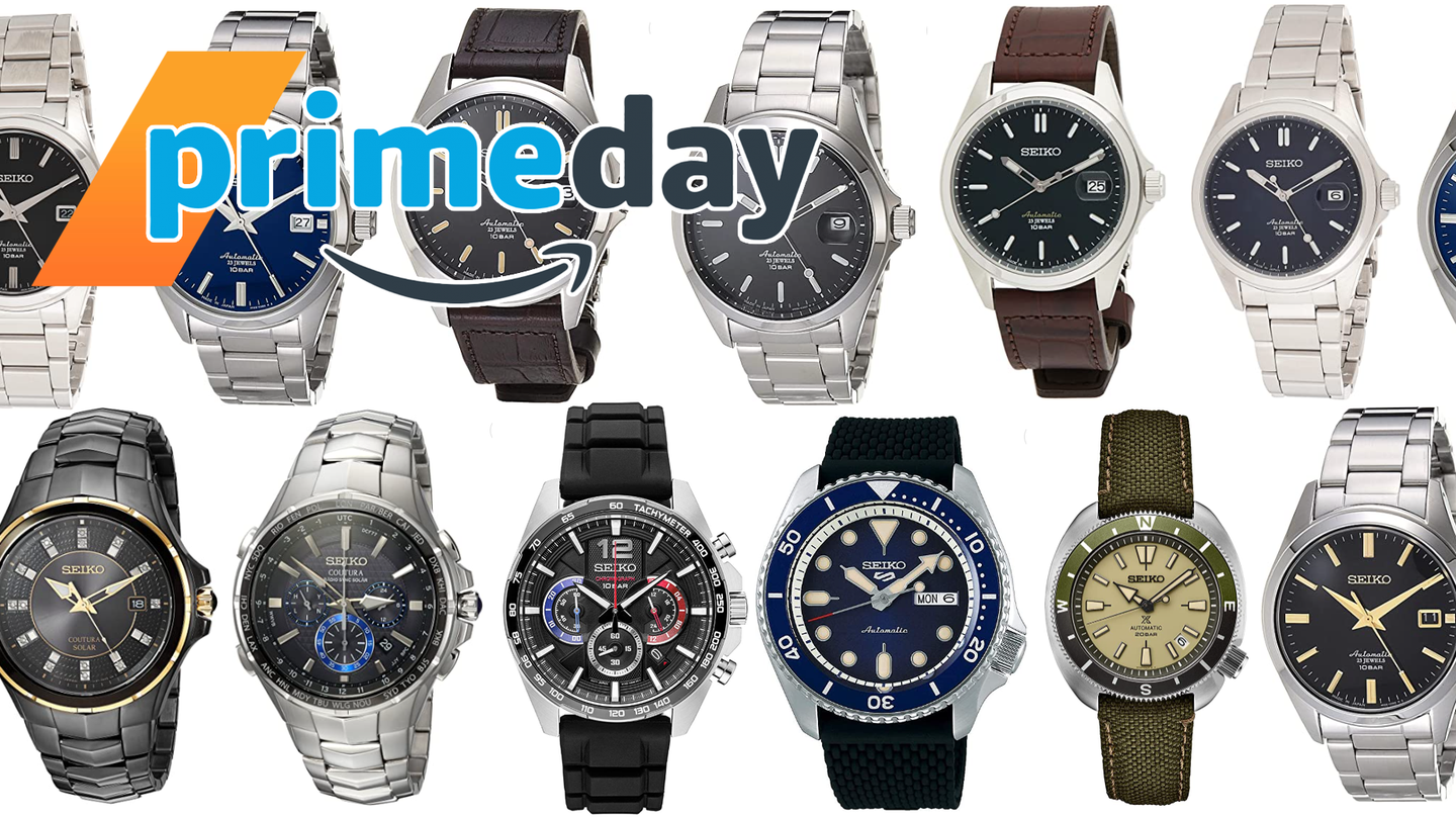 Seiko’s Prime Day Sale Is Going Fast