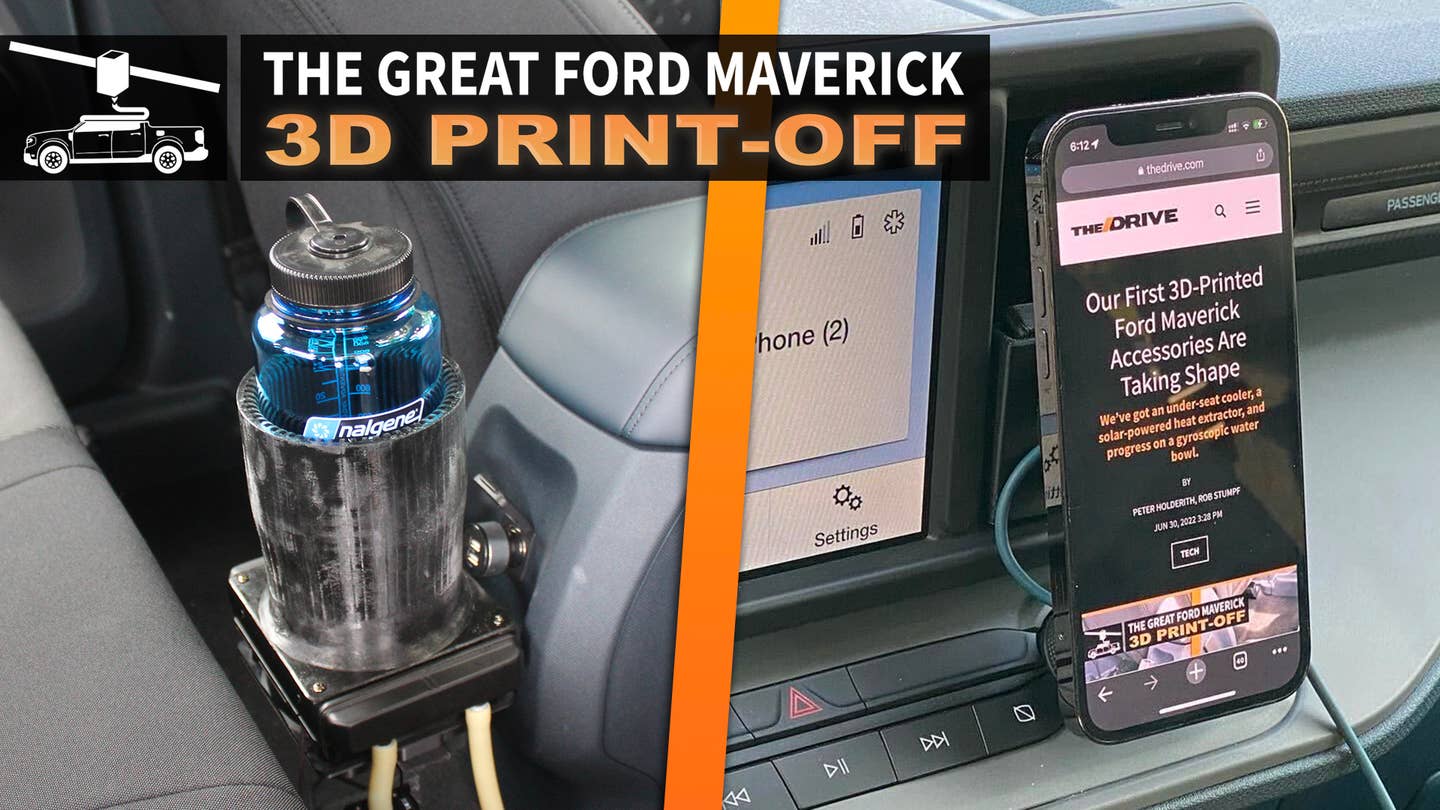 It’s Time to Vote on The Drive’s Best Ford Maverick 3D-Printed Accessory
