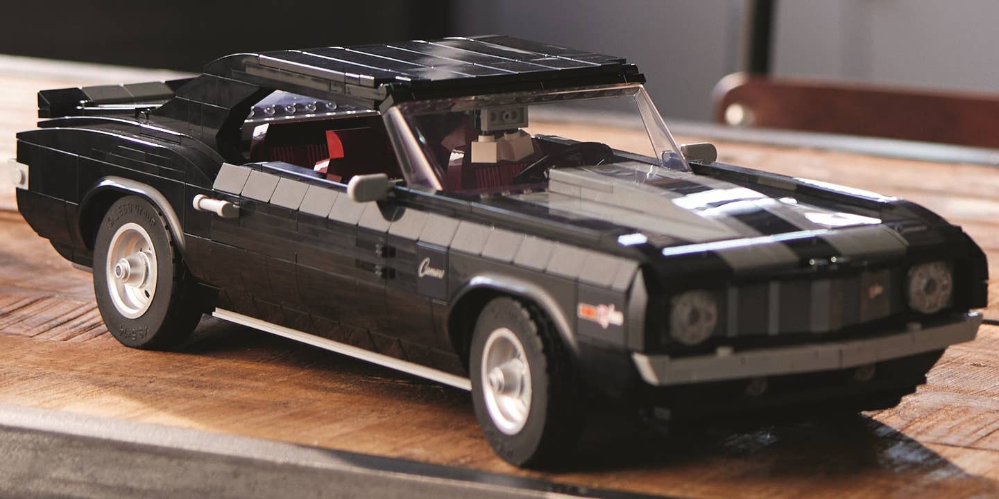 1969 Chevy Camaro Z28 Lego Set Is A Stunner, Just Like The Original