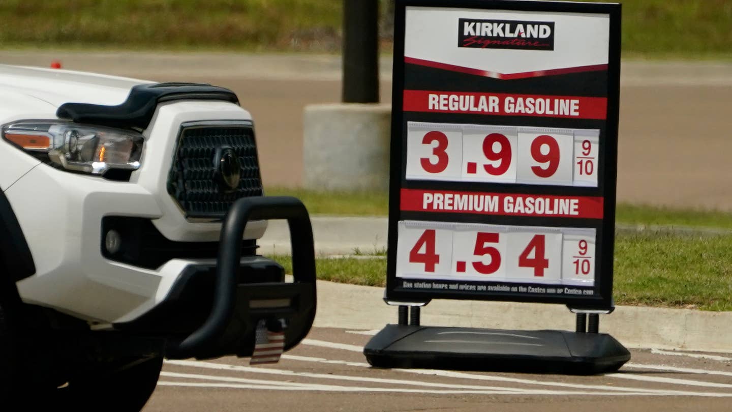Gas at under $4 a gallon at a Costco