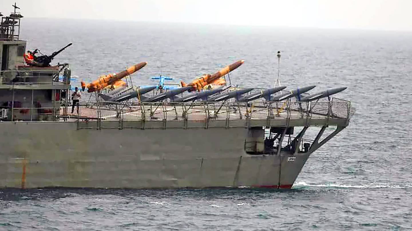 Iran Unveils Ominous New Naval ‘Drone-Carrier Division’