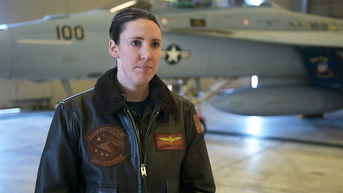Meet Lt. Amanda “Stalin” Lee, First Woman Blue Angels Jet Demo Pilot