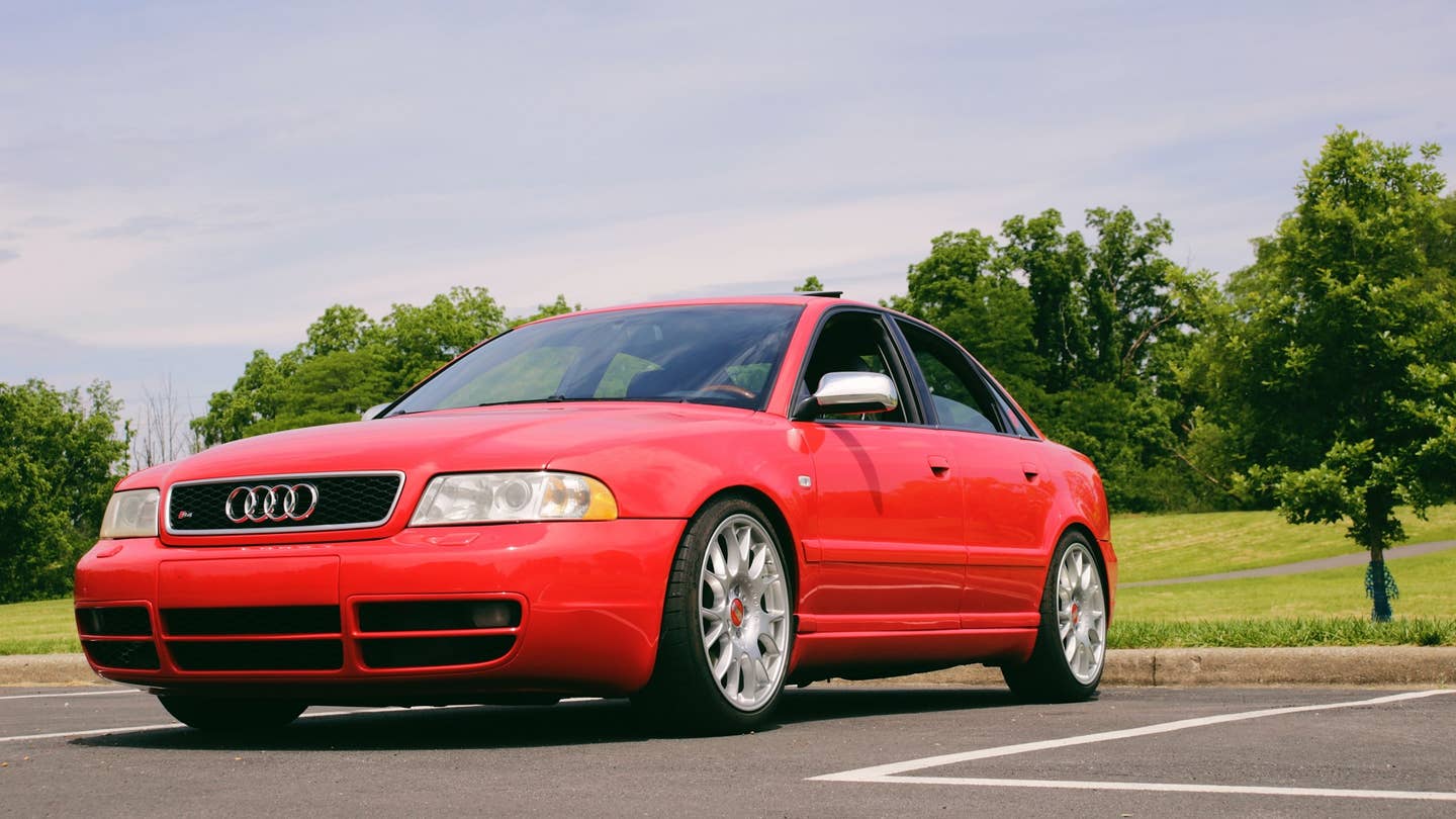 This Rare Tuned 2001 B5 Audi S4 Ups the Panache of a Classic