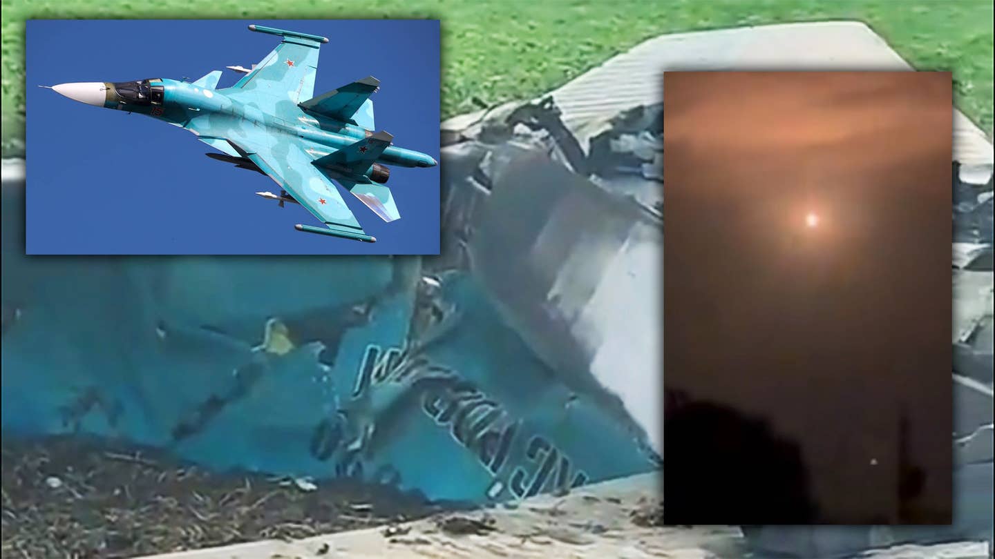 Ukraine Situation Report: Russia Appears To Shoot Down Its Own Su-34 Strike Fighter