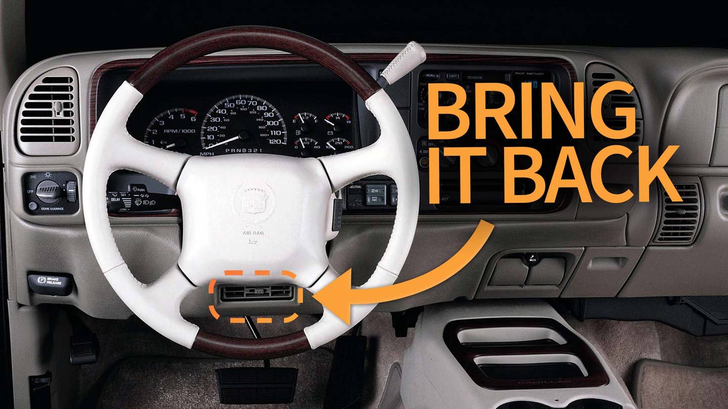 It’s Time for A/C Crotch Vents in Cars to Make a Comeback