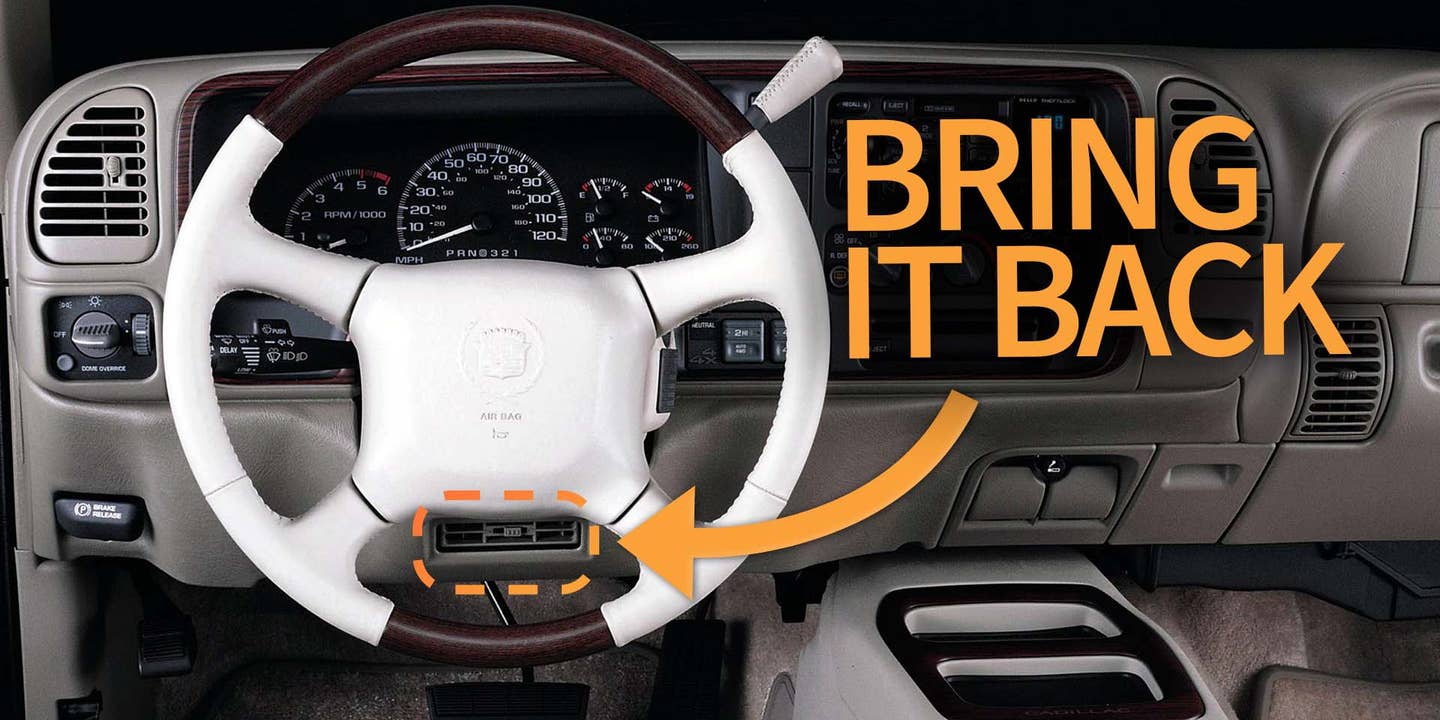It’s Time for A/C Crotch Vents in Cars to Make a Comeback